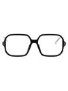 Isabel Marant Black Metal Glasses In Black