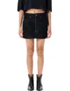 Isabel Marant Black Mini Skirt In Black