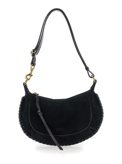 Isabel Marant Black Oskan Moon Shoulder Bag