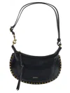 Isabel Marant Oskan Moon Shoulder Bag In Black