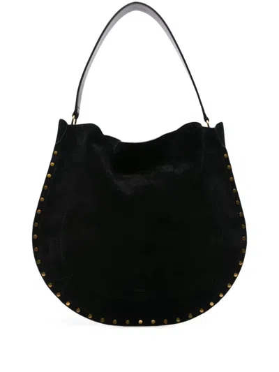 ISABEL MARANT BLACK OSKAN SHOULDER BAG