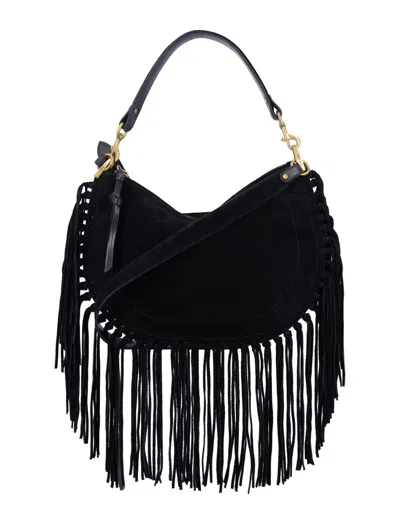 ISABEL MARANT BLACK OSKAN SHOULDER BAG