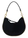 Isabel Marant Black Oskan Shoulder Bag In Black