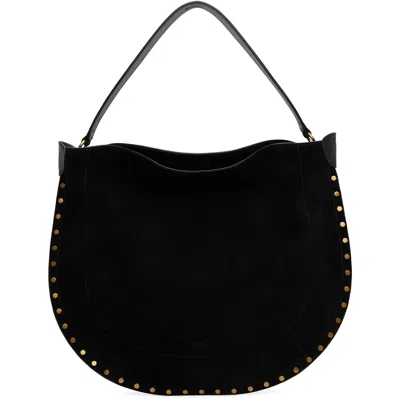 Isabel Marant Black Oskan Soft Tote In 01bk Black