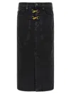 Isabel Marant Black Pavina Skirt In Black