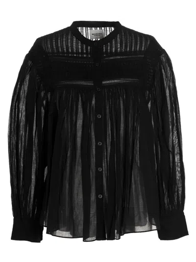 Isabel Marant Black Plalia Shirt