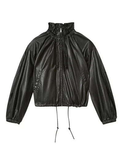 Isabel Marant Black Polyurethane Jacket