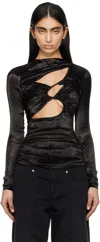 Isabel Marant Rose Top In Black