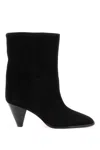ISABEL MARANT BLACK 'ROUXA' ANKLE BOOTS FOR WOMEN BY ISABEL MARANT