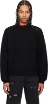 Isabel Marant Black Rudel Sweater In 01bk