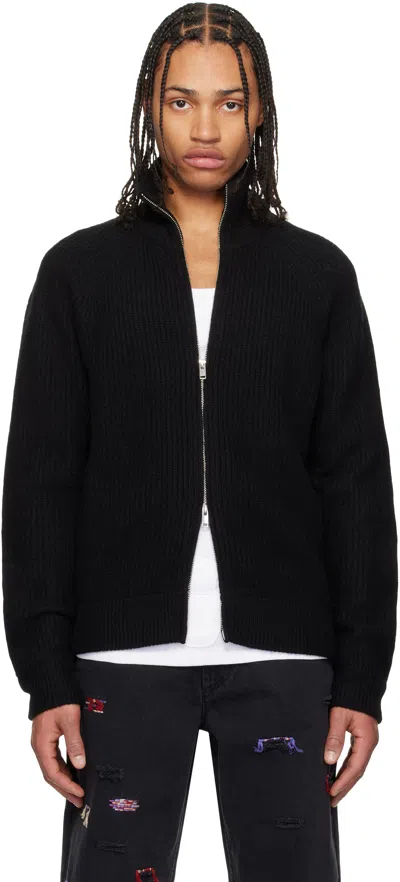 Isabel Marant Benett Knitwear In Black Wool In Nero