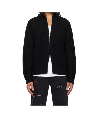 Isabel Marant Benett Knitwear In Black Wool In Nero