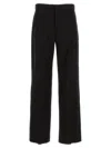 Isabel Marant Trousers Wide Leg Belt Loops In Black