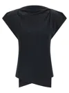 Isabel Marant Black Sebani T-shirt In Black