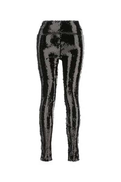 Isabel Marant Black Sequins Madilio Pant In 01bk