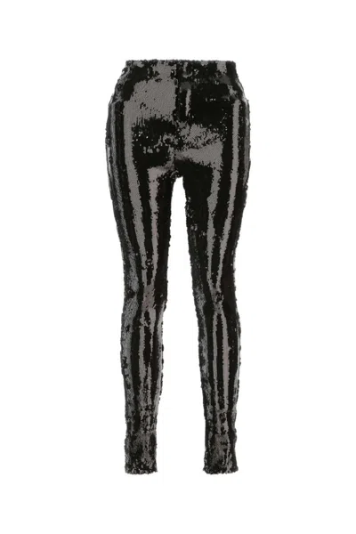 ISABEL MARANT BLACK SEQUINS MADILIO PANT