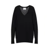 Isabel Marant Black Silk And Cashmere Larana Pullover