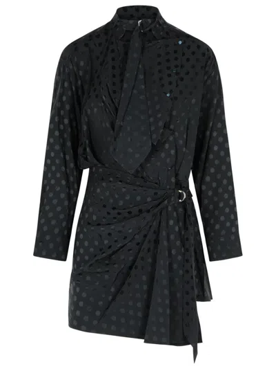 ISABEL MARANT BLACK SILK DRESS