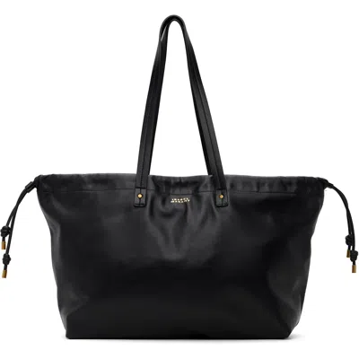 Isabel Marant Black Silven E/w Tote In 01bk Black