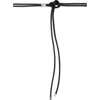 Isabel Marant Black Solid Adjustable Belt In Black