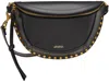 Isabel Marant Skano Crossbody Bag Studded Detailing In Brown