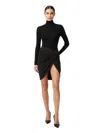 Isabel Marant Black Solid Mini Skirt In Black