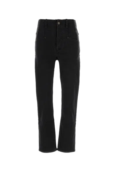 Isabel Marant Black Stretch Denim Niliane Jeans