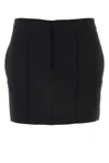 Isabel Marant Licoma High Waist Crepe Mini Skirt In Black