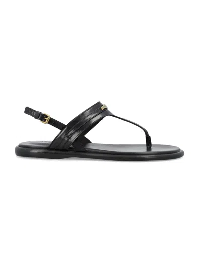 Isabel Marant Black Thong Sandals For Women By