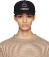 Isabel Marant Black Tyron Cap In 30mi Midnight