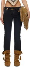Isabel Marant Vanel Jeans In Faded Black