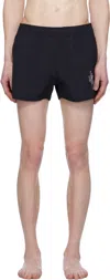 Isabel Marant Black Vincente Swim Shorts In Faded Black