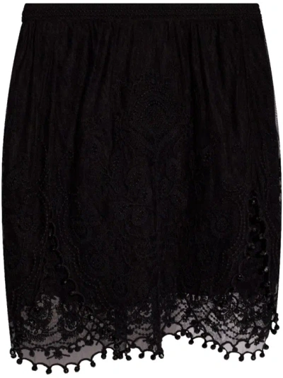 Isabel Marant Black Viny Mini Skirt
