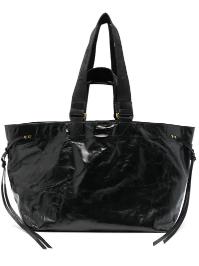 Isabel Marant Black Wardy Tote Bag