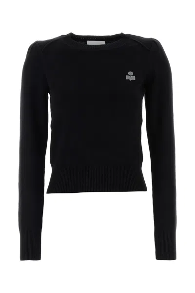 Isabel Marant Black Wool Blend Abelle Sweater