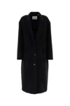 ISABEL MARANT BLACK WOOL BLEND EFEZIA COAT