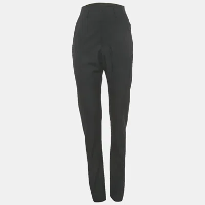 Pre-owned Isabel Marant Black Wool High Waist Tailored Trouser S