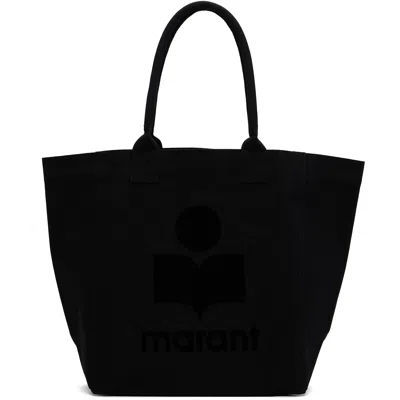 Isabel Marant Black Yenky Tote In 01bk Black