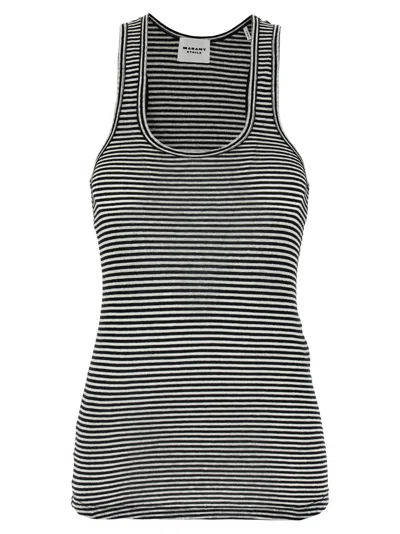 Isabel Marant Blackwhite Thea Tank Top