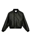 Isabel Marant Long Sleeve Leather Jacket In Black