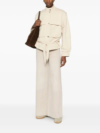 Isabel Marant Blandina Jacket In Ecru In Neutral
