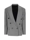 Isabel Marant Nevim Double-breasted Jacket In Black