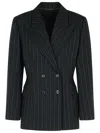 Isabel Marant Tailored Virgin Wool And Cotton Blazer In Black