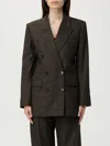 Isabel Marant Blazer  Woman Color Bronze In Brown
