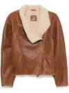 Isabel Marant Blondine Puffer Jackets Brown In Brown