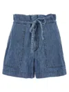 Isabel Marant Blue Bermuda Shorts In Blue