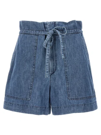 Isabel Marant Blue Bermuda Shorts