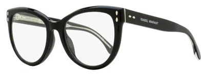 Isabel Marant Blue Block Eyeglasses In Black