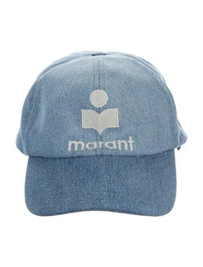 Pre-owned Isabel Marant Blue Cotton  Baseball Hat.