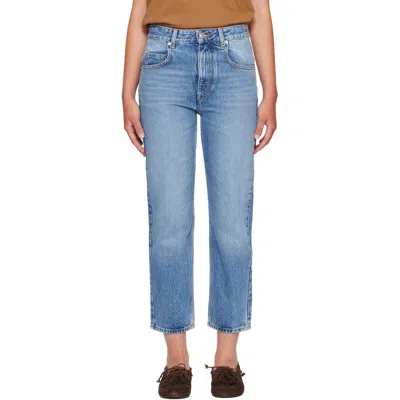 Isabel Marant Blue Dakota Jeans In Brown